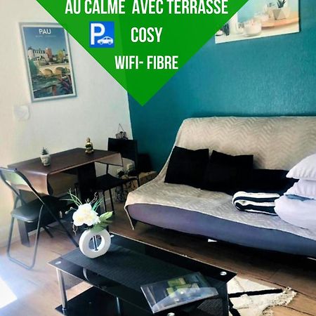 Appartamento Le petit Park-studio-terrasse- piscine-WIFI FIBRE Pau Esterno foto